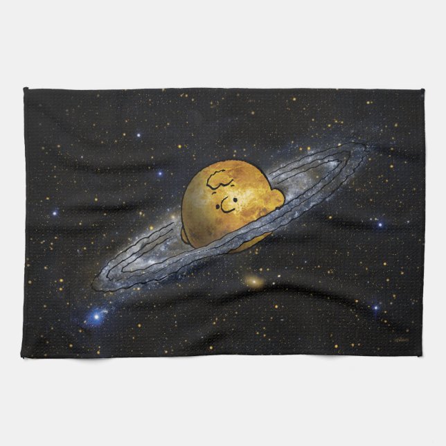 Peanuts | Charlie Brown Spaced Out Tea Towel (Horizontal)