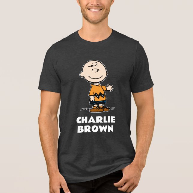 Peanuts | Charlie Brown Tri-Blend Shirt (Front)