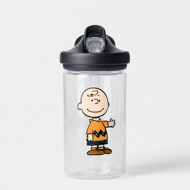PEANUTS | Charlie Brown Water Bottle (Front)