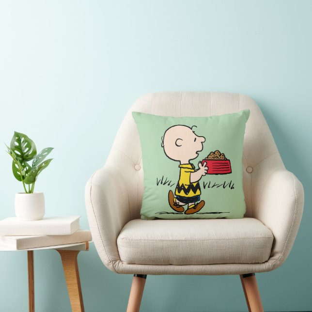 Peanuts | Charlie Brown with Snoopy's Dish Cushion (Chair)