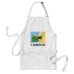 Peanuts   Charlie Brown & Woodstock Half & Half Standard Apron