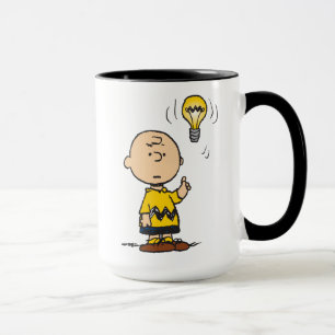 Peanuts   Charlie Brown's Light Bulb Idea Mug