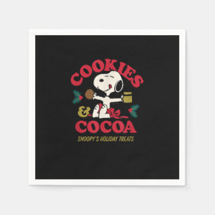 Peanuts - Christmas - Cookies & Cocoa Napkin