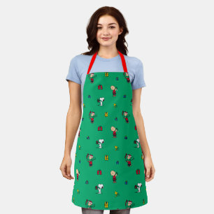 Peanuts   Christmas Gift Giving Pattern Apron