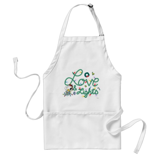 Peanuts | Christmas Love and Lights Standard Apron (Front)
