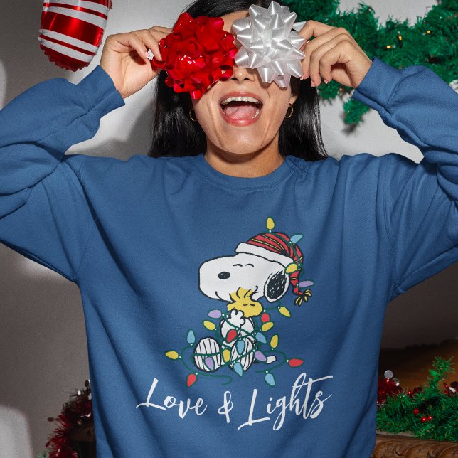 Peanuts | Christmas Love and Lights Sweatshirt (Creator Uploaded)