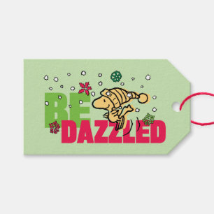 Peanuts   Christmas Woodstock Be Dazzled Gift Tags