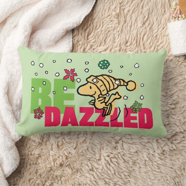 Peanuts | Christmas Woodstock Be Dazzled Lumbar Cushion (Blanket)