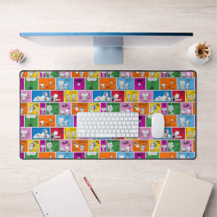 PEANUTS   Classic Comic Pattern Desk Mat