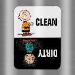Peanuts | Clean & Dirty Dishes Magnet<br><div class="desc">Keep your kitchen organised with this fun and functional magnet featuring Snoopy to indicate whether dishes are clean or dirty. Perfect for adding a playful touch to your dishwasher,  this design captures Snoopy’s charm while keeping chores simple and efficient.</div>