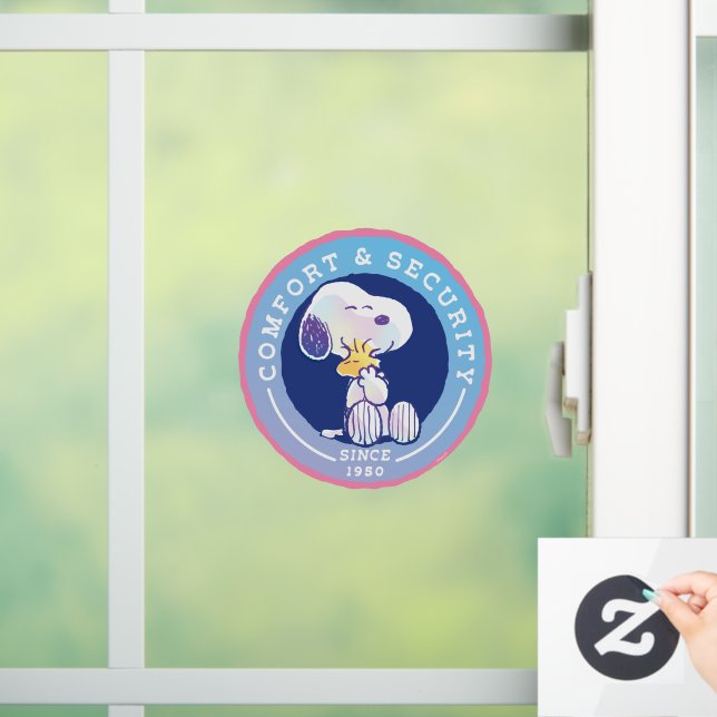 Peanuts | Comfort & Security Badge Blue (Home)