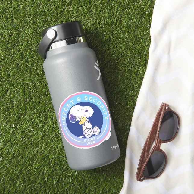 Peanuts | Comfort & Security Badge Blue (HydroFlask Insitu)