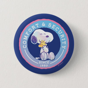 Peanuts   Comfort & Security Badge Blue
