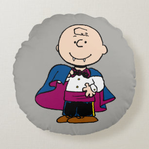 Peanuts   Count Charlie Brown Round Cushion