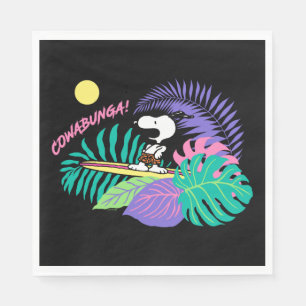 Peanuts   Cowabunga Snoopy Napkin