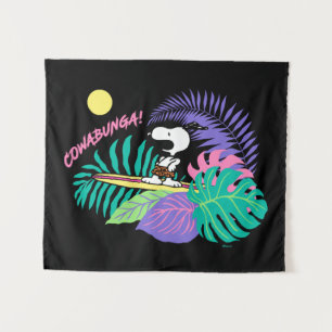 Peanuts   Cowabunga Snoopy Tapestry