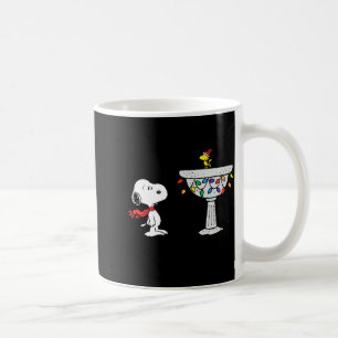 Peanuts Decorated Bird Bath  Coffee Mug
