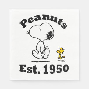 Peanuts Est. 1950 Napkin