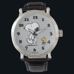 Peanuts Est. 1950 Watch<br><div class="desc">Snoopy is the loveable pet beagle of Charlie Brown in the comic strip Peanuts by Charles M. Schulz. Check ou this vintage Peanuts design featuring Snoopy and Woodstock.</div>