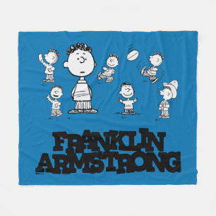 Peanuts   Franklin Armstrong Fleece Blanket