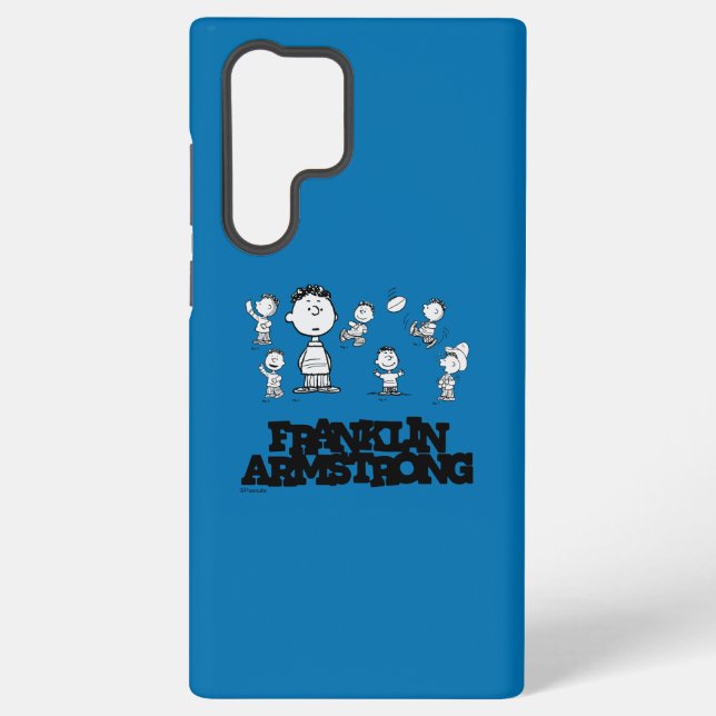 Peanuts | Franklin Armstrong Samsung Galaxy S22 Ultra Case (Back)