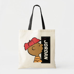 Peanuts   Franklin Baseball Cap Tote Bag