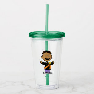Peanuts Franklin Halloween Vampire Acrylic Tumbler