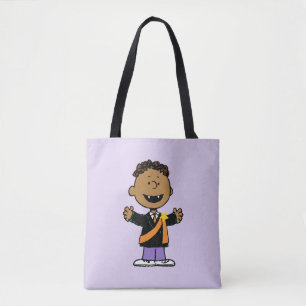 Peanuts Franklin Halloween Vampire Tote Bag