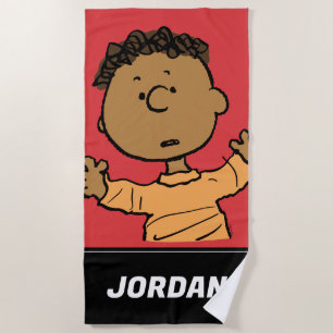 Peanuts   Franklin Look Beach Towel