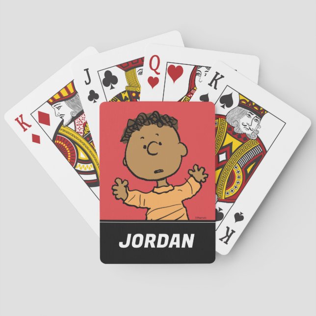 Peanuts | Franklin Look Playing Cards (Back)