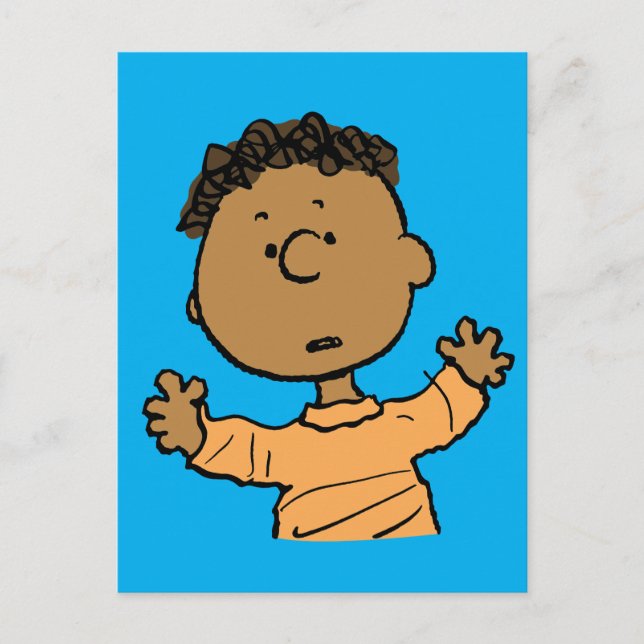 Peanuts | Franklin Look Postcard (Front)