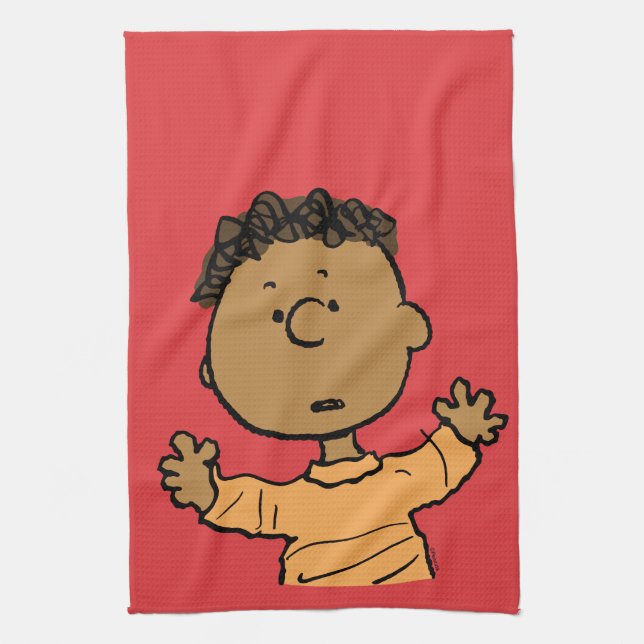 Peanuts | Franklin Look Tea Towel (Vertical)