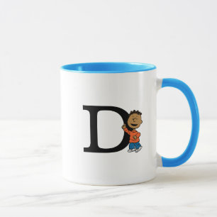 Peanuts Franklin Monogram D Mug