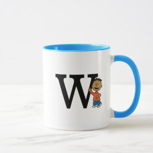 Peanuts Franklin Monogram W Mug
