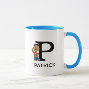Peanuts   Franklin Name & Monogram P Mug