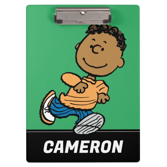Peanuts | Franklin Running Clipboard (Front)