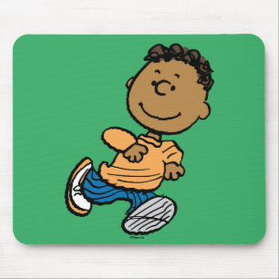 Peanuts   Franklin Running Mouse Pad