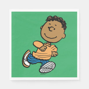 Peanuts   Franklin Running Napkin