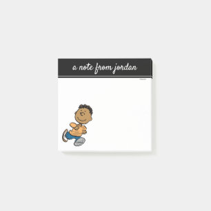 Peanuts   Franklin Running Post-it Notes