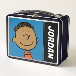 Peanuts   Franklin Smile Metal Lunch Box