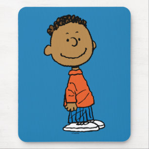Peanuts   Franklin Smile Mouse Pad