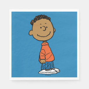 Peanuts   Franklin Smile Napkin