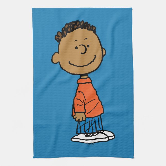 Peanuts | Franklin Smile Tea Towel (Vertical)