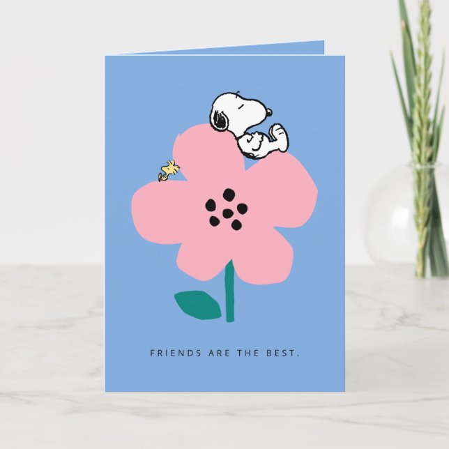 Peanuts | Friends Are the Best | Add Your Photo Card (Front)