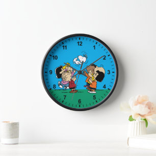 Peanuts   Friends Fun Clock