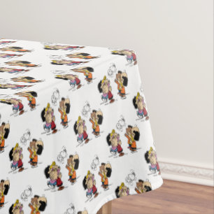 Peanuts   Friends Fun Tablecloth