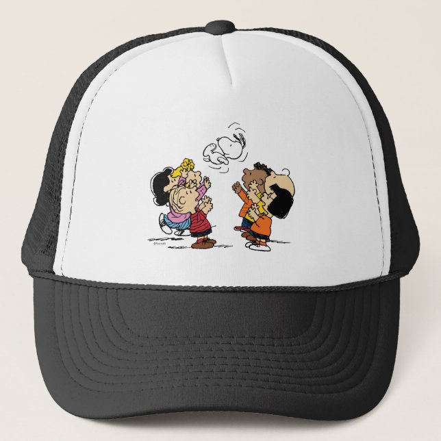 Peanuts | Friends Fun Trucker Hat (Front)