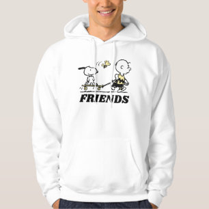 PEANUTS Friends Skate Boarding Hoodie