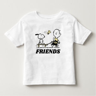 PEANUTS   Friends Skate Boarding Toddler T-Shirt