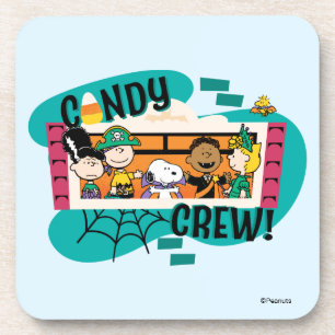 Peanuts Gang Candy Crew Halloween Coaster